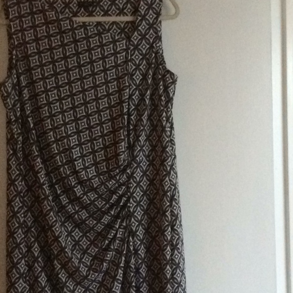 Black and white dress